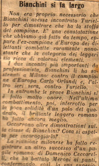 Bianchini Contro Turriello