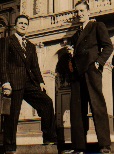Bianchini In Posa Con Buratti 1935